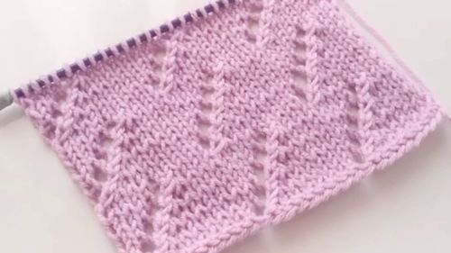 棒針編織鏤空斜杠針織開(kāi)衫圖案 優(yōu)雅與技巧的完美融合